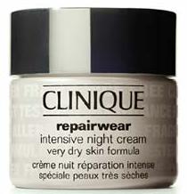 Clinique Repairwear Intensive Night Cream types 1 Интенсивно восстанавливающий ночной крем для очень сухой кожи