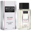 Masculin Acier Sport